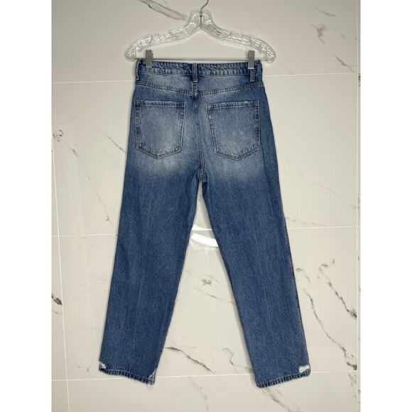 Vermet Los Angeles Size 27 X 26 Women's Straight Leg Boyfriend Jeans High rise - Picture 12 of 16